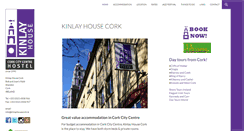 Desktop Screenshot of kinlayhousecork.ie
